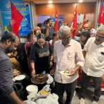 Canara Bank Employees protest against Beef Ban in Kerala