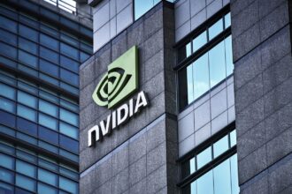 Nvidia posted revenue of $46.7 billion, up 56% from a year earlier and slightly above Wall Street’s estimate of $46.2 billion.