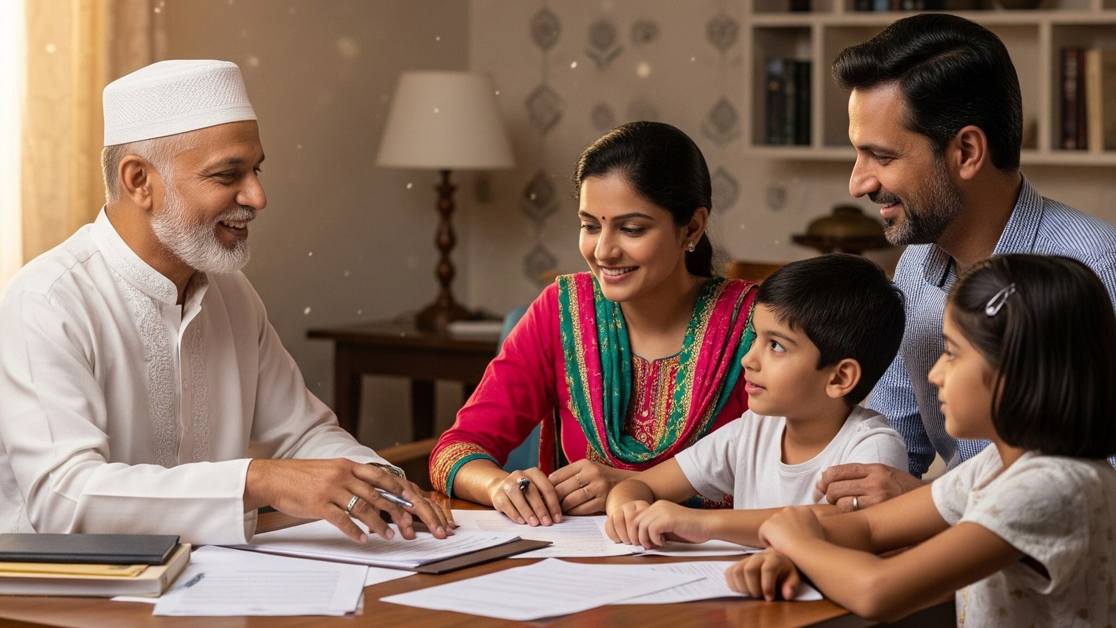 For a Muslim, it is crucial to know the nuances of Muslim law to establish a trust for family security. (AI-generated image)