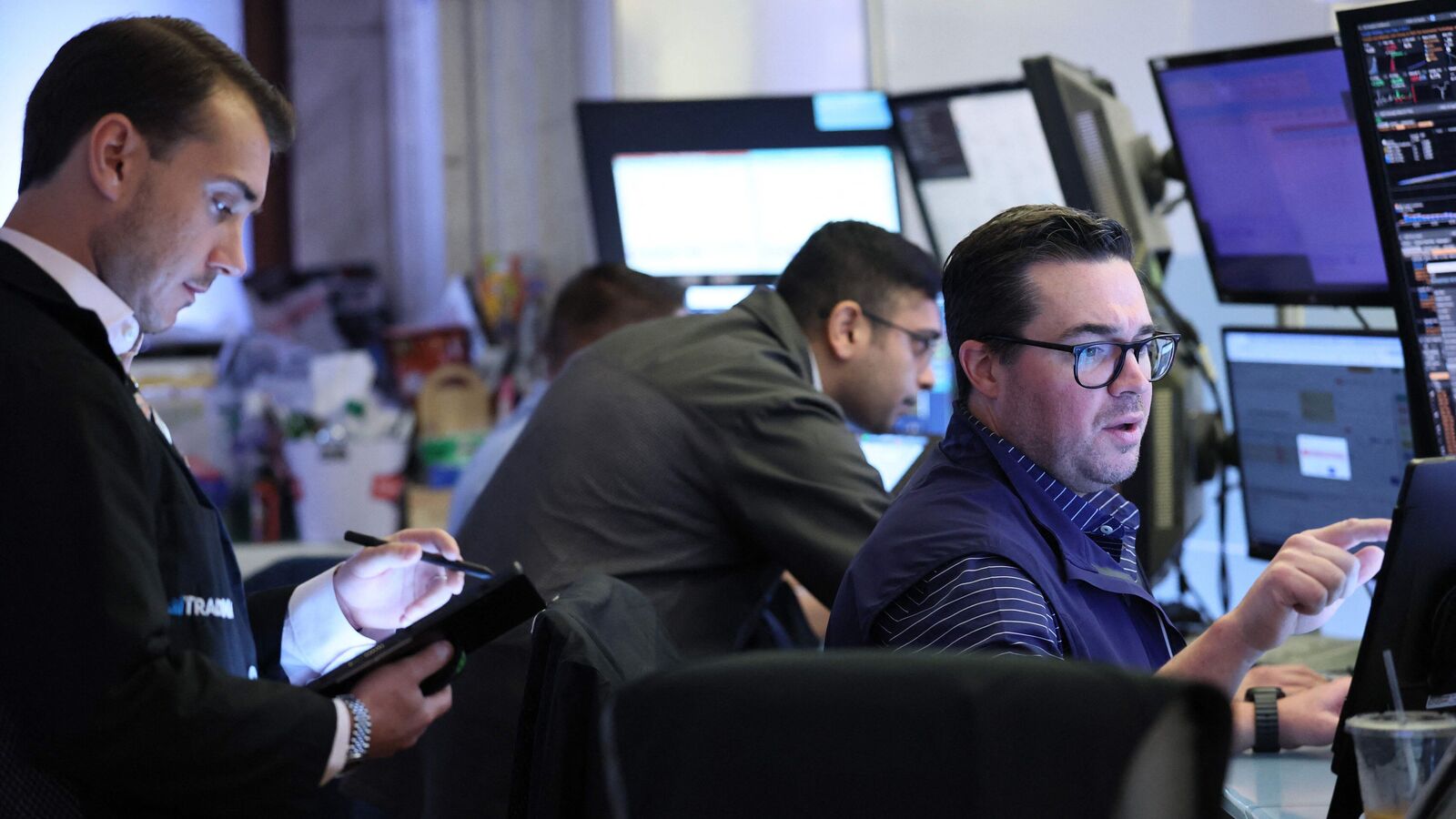 In the bond market, the yield on the 10-year Treasury rose to 4.27% from 4.26% late on Tuesday. Getty Images via AFP