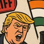 US President Donald Trump imposed steep tariffs on India over its continued oil imports from Russia.