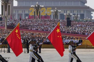 China unveils a range of new weapons systems at its massive military parade