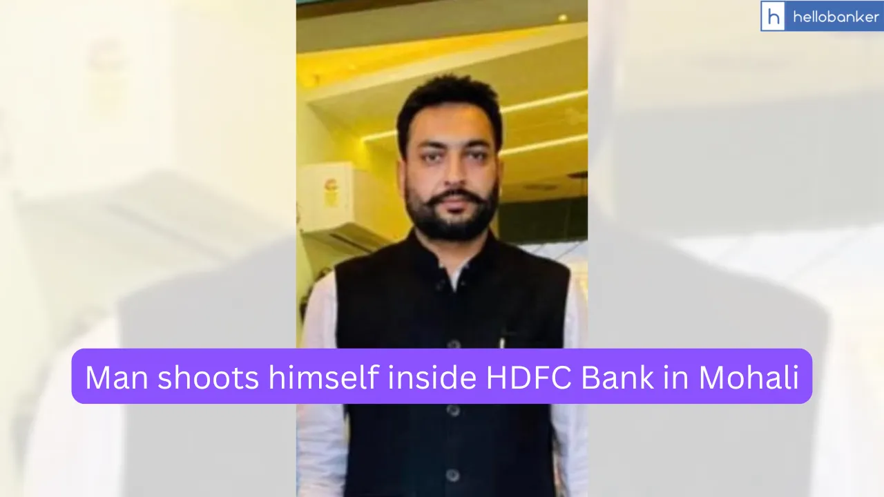 Why Man shot himself inside HDFC Bank in Mohali? Punjab Police AIG in Question, Know Reason!!