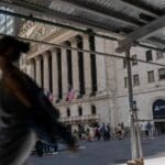 The New York Stock Exchange (NYSE) building in New York City.